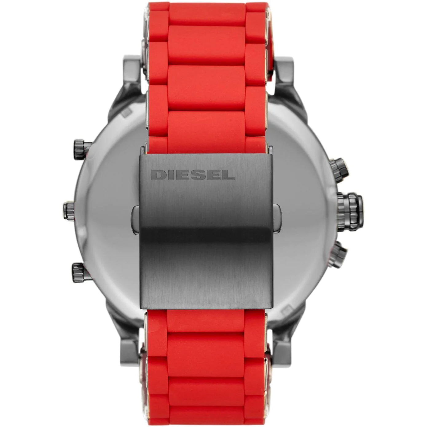 Diesel men's chronograph watch mr daddy 2.0 red back picture dz7370