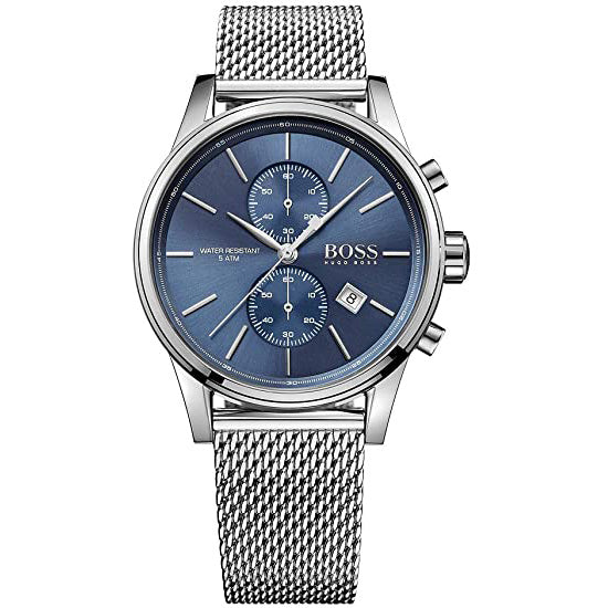 Hugo Boss Men's Jet Chronograph Blue Dial front hb1513441